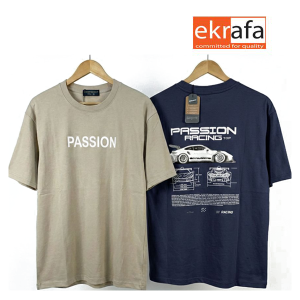 Home প্রিমিয়াম কোয়ালিটির "passion racing" গ্রাফিক টি শার্ট