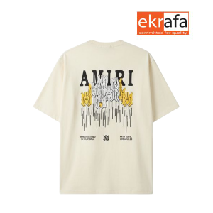 Home amiri t shirt for boys off white color