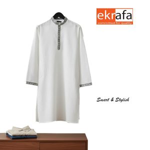 new & stylish white panjabi