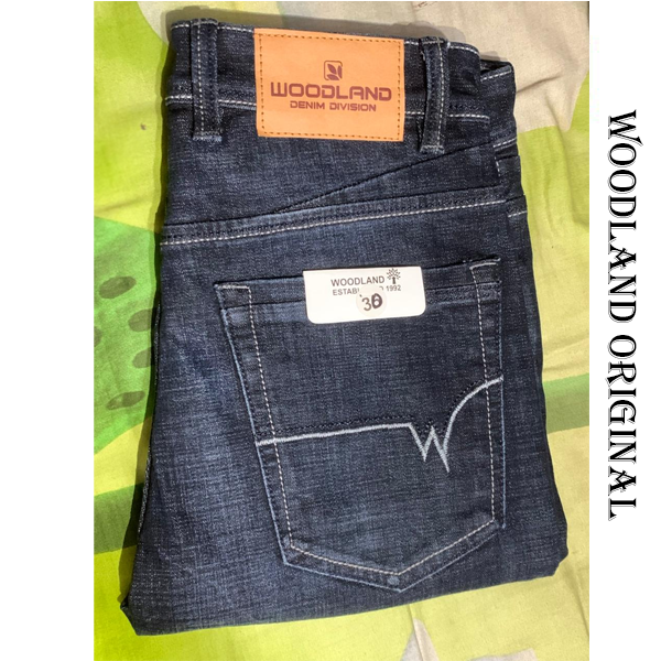 woodland black denim pant for boys woodland black denim pant for boys