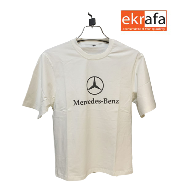 mercedes benz print white color premium quality t shirt for man mercedes benz print white color premium quality t shirt for man