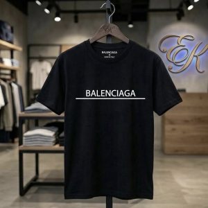 black t-shirt balenciaga